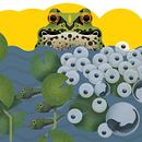 frogs in my pond. Projekt z dziedziny Ilustracja c i frowa użytkownika Ingeborg Leeftink - 24.04.2021