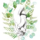 Lámina para invitación de boda. Un projet de Dessin, Illustration traditionnelle et Illustration botanique de Sara del Valle - 25.04.2019