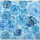 Blue Roses. Watercolor Painting project by Rhuriko Cayabyab - 04.25.2021
