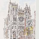 My project in Architectural Sketching with Watercolor and Ink course. Un projet de Illustration architecturale de frieha - 25.11.2024