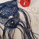 My project in Macramé Jewelry course. Accessor, and Design project by Renáta Kováčová - 04.25.2021