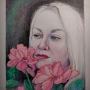 New project "Flowers of hope"Paper,A4, colour pencils(15.04.2021) Ein Projekt aus dem Bereich Artistische Zeichnung von Juli Tokarenko - 25.04.2021