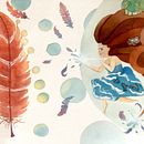 My project in Watercolor Techniques for Dreamlike Illustrations course. Un progetto di Pittura ad acquerello di aliceporta_mi - 25.04.2021