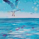 Manchas con Acuarela. Een project van Aquarelschilderen van Julian Cortary - 25.04.2021