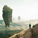 Meu projeto do curso: Fotomontagem no Photoshop: crie mundos futuristas . Lukisan Matte, Dan Photomontage proyek oleh Nuno Bianchi - 04.23.2021