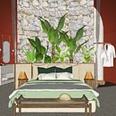 Design de Interiores: BOUTIQUE HOTEL. Interior Architecture, and Architectural Illustration project by Júlia Schneider - 04.26.2021
