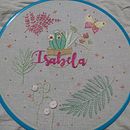 Meu projeto do curso: Técnicas básicas para bordado de letras. Un proyecto de Diseño de vestuario de Isabela Teixeira - 21.04.2021