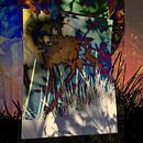 Backyard Daydream. Digital Illustration project by Tina G Lee - 04.25.2021