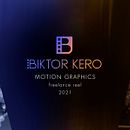 MOTION GRAPHICS REEL (freelance) - 2021. 3D, Animation, Design, and Motion Graphics project by Biktor Kero - 04.26.2021