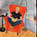 Mein Kursprojekt: mein Lieblingsplatz . Ilustração tradicional projeto de Angela Hiller - 26.04.2021