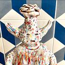 Mi Proyecto del curso: Creación y modelado de personajes en cerámica. Ceramics project by Caroline Krabbe - 04.27.2021
