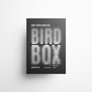 Diseño de Cartel Tipográfico - Bird Box. Un proyecto de Creatividad, Dirección de arte, Diseño, Diseño gráfico y Diseño tipográfico de Sofía Gregorio - 27.04.2021