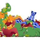 Animación 3d de peluches. Un progetto di Motion graphics, 3D e Animazione 3D di J. Miguel Gallardo - 27.04.2021