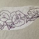 Poppy Hand Poke Design . Tattoo Design project by Ev - 04.27.2021
