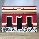 Proyecto: una fachada en Aiguá, Uruguay. . Un proyecto de Fotografía, Ilustración tradicional y Papercraft de Anita Daverede - 28.04.2021