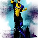 invencible,, digital art. Comic, Concept Art, Desenho a lápis, Desenho anatômico, Ilustração tradicional, Ilustração digital, e Pintura digital projeto de Vilão Art - 27.04.2021