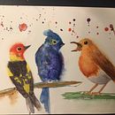 “You what mate” or a project for watercolor course. Traditional illustration project by Anastasia Kuprina - 05.01.2021