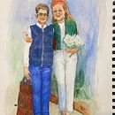 My project in Illustration and Character Development with Watercolor course. Projekt z dziedziny Trad, c i jna ilustracja użytkownika Liana Musatova - 28.04.2021