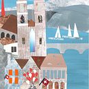 My project in Story Illustration with Paper course: Zürich Series . % Beatrix tarafından hazırlanan Geleneksel illüstras, Ve on projesi - 04.28.2021