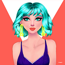 Mi Proyecto del curso: Retrato de personajes femeninos con Procreate. Traditional illustration, Digital Illustration, and Digital Drawing project by Karina Rivero - 08.23.2020