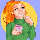 My project in Female Character Portraits in Procreate course. Ilustração tradicional, Design de personagens, Esboçado, Criatividade, Desenho, e Concept Art projeto de Justin Co - 26.04.2021