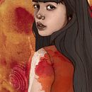 Mon projet du cours : Portrait illustré avec Procreate Ein Projekt aus dem Bereich Traditionelle Illustration von Lysanne Arseneau - 29.04.2021