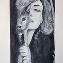 Estrella de cine . Menggambar Artistik proyek oleh Maria Cruz Urgellés Sardón - 04.29.2021