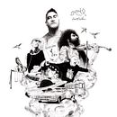 Kase O ft Ara Malikian. "Becquer". Un proyecto de Dibujo a lápiz, Ilustración tradicional e Ilustración con tinta de AITOR ROLLAN - 29.04.2021