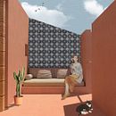 Mi Proyecto del curso: Representación gráfica de proyectos arquitectónicos Ein Projekt aus dem Bereich Design, Traditionelle Illustration, Digitale Architektur, Architektonische Illustration und ArchVIZ von Irma Gámez - 29.04.2021