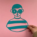 My project in Papercut: Illustrating with Layers of Paper course. Un projet de Illustration traditionnelle , et Papercraft de Jeanne Thireau - 02.05.2021