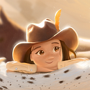 Little Girl Illustration. Un progetto di Illustrazione digitale di Batirtze Abuin - 09.05.2021