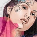 Sofy- Mi Proyecto del curso: Retrato ilustrado con Procreate. Traditional illustration project by Sandra Sánchez - 05.02.2021