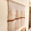 Meu projeto do curso: Introdução ao macramê: criação de um tapete decorativo. Projekt z dziedziny  Dekoracja wnętrz, Design i Makrama użytkownika Bruna Henriques - 03.05.2021