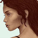 My project in Illustrated Portraits with Procreate course. Ilustração digital projeto de Marie Amann - 03.05.2021
