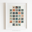 Endangered Species stylised illustrations . Ilustrație tradițională de Dario Fisher - 05.03.2021