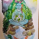 Meu projeto do curso: Ilustração em aquarela com influência japonesa. Pintura em aquarela projeto de Angelita Regis Guedes - 03.05.2021