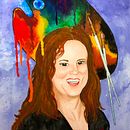 My project in Expressive Watercolor Portraits course. Watercolor Painting project by Joane Eby - 05.20.2021