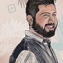 Mi Proyecto del curso: Retrato ilustrado con Procreate . % José Yáñez Placencia tarafından hazırlanan Animas, on, Çizim, Portre Çizimi, Ve Dijital Çizim projesi - 05.06.2021