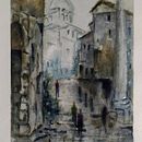 Meu projeto do curso: Paisagens urbanas em aquarela. Traditional illustration project by Clarice Schcolnic - 05.03.2021