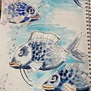 My project in Artistic Watercolor Sketching: Dare to Express Your Ideas course. Sketchbook, and Traditional illustration project by Lucille Reeves - 05.05.2021