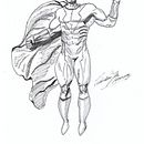 Mi Proyecto del curso: Ilustración para cómics: anatomía de un superhéroe. Traditional illustration, Character Design, Comic, Pencil Drawing, and Figure Drawing project by Sebastian Vieyra - 05.31.2021