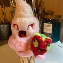 Mi Proyecto del curso: Creación de un art toy: técnica de needle felting. Traditional illustration project by nathalia lasley - 05.03.2021