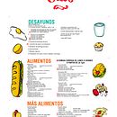 Menú cafetería El Chal. Ilustração tradicional, Publicidade, Br e ing e Identidade projeto de plancarabela - 27.02.2018