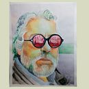 Mi Proyecto del curso: Retrato artístico en acuarela. Un projet de Aquarelle de sterling ventura cid - 08.05.2021
