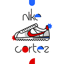 Nike Cortez. Traditional illustration, Digital Illustration, and Vector Illustration project by María Martell - 02.04.2021