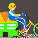 Yelah Fresh Biker🍋. Een project van Animatie, Grafisch ontwerp y Motion Graphics van Davide Cruciani - 09.05.2021