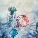 Mon projet du cours : Techniques modernes d’aquarelle. Un projet de Illustration traditionnelle, Beaux Arts, Peinture , et Aquarelle de sophie_bauer0711 - 10.05.2021