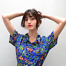 Camisa Flora - Kitsuné Indumentaria. Design, and Sewing project by Rocío Eme - 05.10.2021