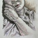 My project in Chiaroscuro Creative Portrait with Pencils course. Artes plásticas projeto de Laura - 07.05.2021