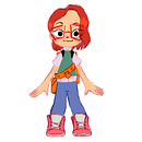 Meu projeto do curso: Design de personagens para animação com Photoshop Ein Projekt aus dem Bereich Traditionelle Illustration und Design von João Eduardo Silva Maciel - 10.05.2021